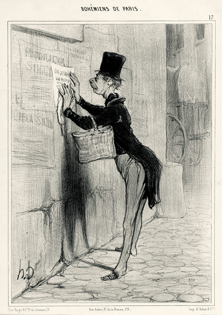  奥诺雷·杜米埃 Honore Daumier ——招待员